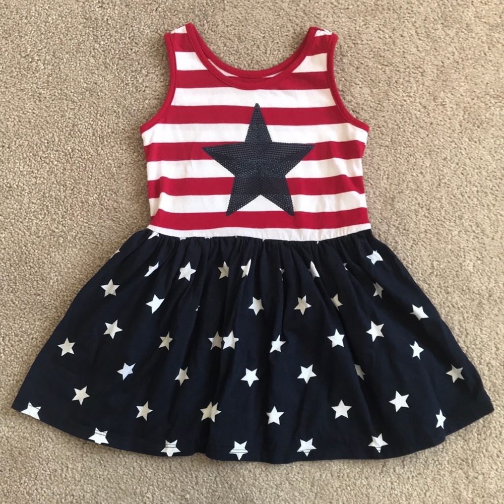 Children's Place Patriotic Dress (size 3T)